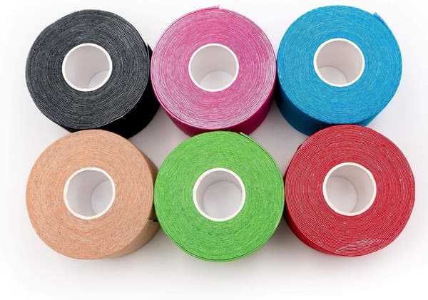 Kinesiologitape blandet sett - vanntette taper - ideell for sport_jar