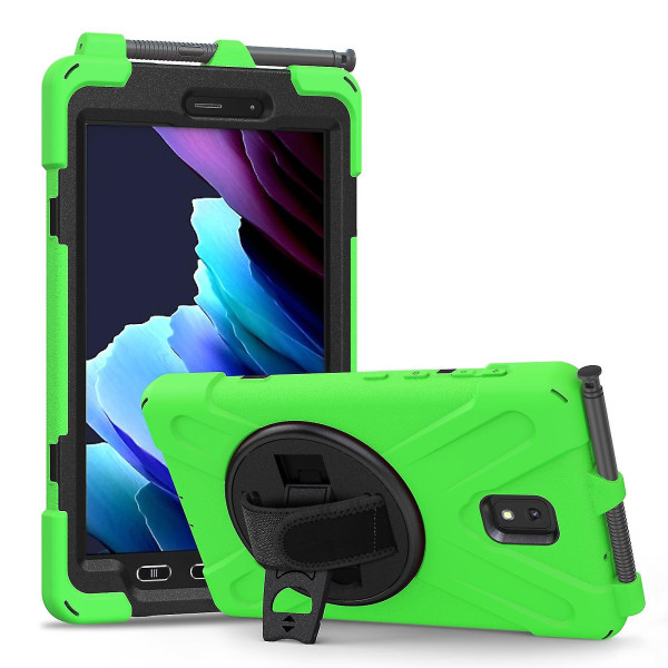 För Samsung Galaxy Tab Active 3 T570 / T575 8.0 Case Green