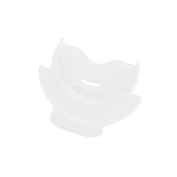 1/2/3/5 Sukellussuuttimen ja snorkkeliletkun suukappale valkoinen 5,1x5cm 2 sarjaa White 5.1x5cm 2Set