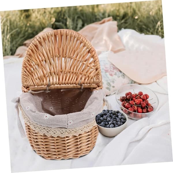 Picknickkorg med Bord Stor Picknickkorg Picknickryggsäck Khaki Liten Picknick