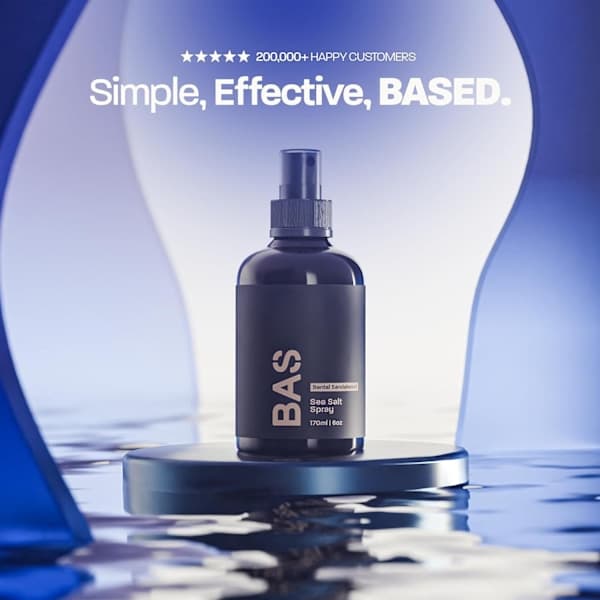Base havsalt spray hårstyling spray