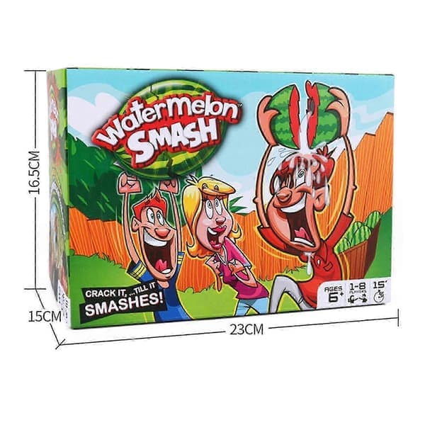 Vattenmelon Spännande Spel, Vattenmelon Spricker Och Du Förlorar