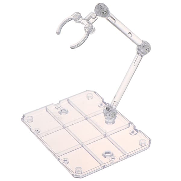1 Sett Action Figure Base Egnet Display Stativ Brakett for HG 1 Transparent