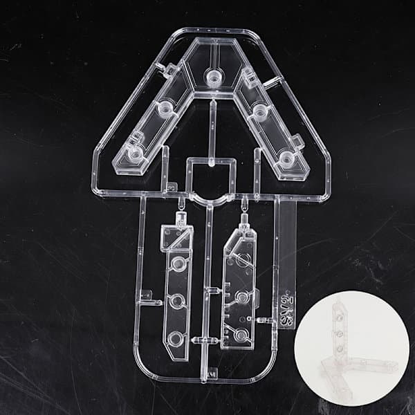 Figurbase Egnet Stand Model Display Stand Til 1/144 Lady Mo Transparent one size