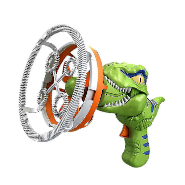 Sæbeboblemaskine, Sæbeboblemaskiner til børn, Dinosaurlegetøj - Snngv Green