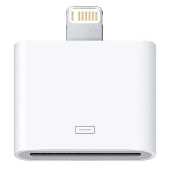 Lightning till 30-pin adapter Stöder laddning och dataöverföring Kompatibel för iPhone iPad IPod 11 XS X 8 7Plus 6S 6S Plus 5S SE_xx