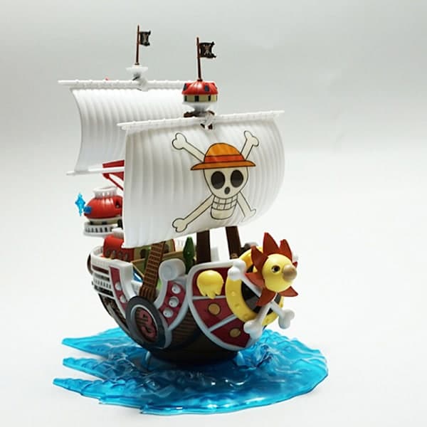 One piece THOUSAND SUNS Piratskibsmodel legetøj samlet kollektion 1 one size