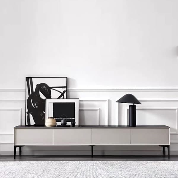 8 stk. sorte møbelben i metal, 10 cm sorte sofaben, moderne møbelben i metal til sofa, bord,