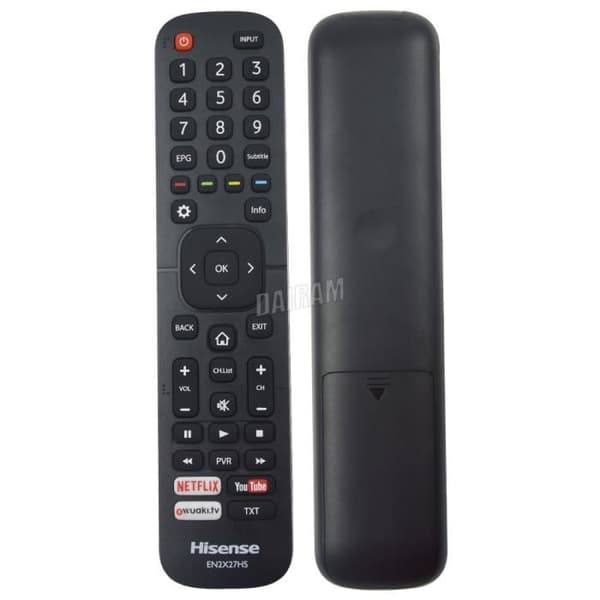EN2X27HS-kaukosäädin, HISENSE-televisioille H40M3300 H43M3000