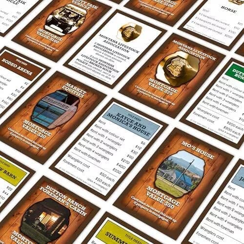 Monopoly: Yellowstone | Køb, sælg, byt brikker med lokationer fra Paramount Network-showet | Samlerobjekt Klassisk Monopoly-spil til 6 spillere