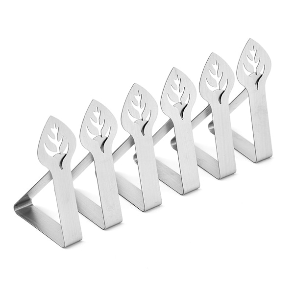 Borddug clips til udendørs og indendørs borde, 10 stk., store rustfri dækselsklemmer til tunge bryllupper, restauranter og camping