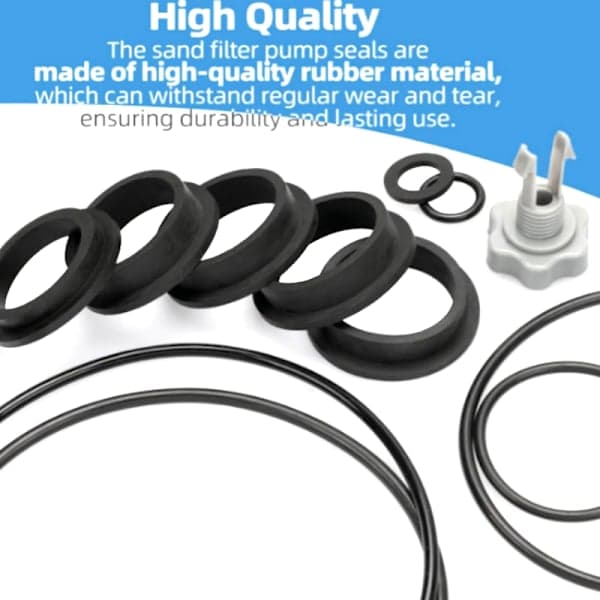 AppliaFit O-ring sæt kompatibelt med Intex 25013 til Intex sandfilter A1