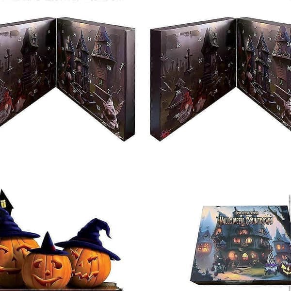 Halloween-joulukalenteri 24 yllätyksellä ja pehmotontuilla