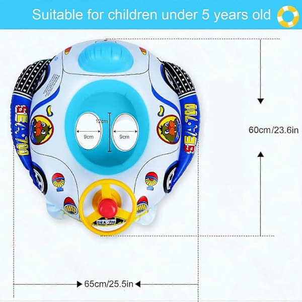 Babysimring, Uppblåsbar Poolboj för Barn, Babypoolstol, Babysimring, Babysimring, Babysimring