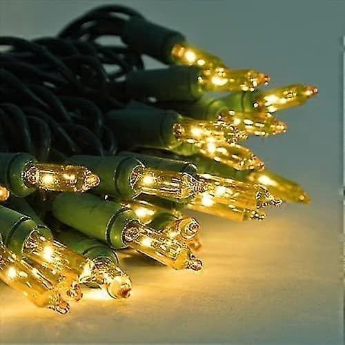 Jul mini ljusslinga, 50 LED ljusslinga med UL-certifiering vit White