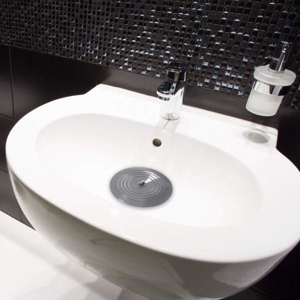 Diskpropp i silikon 15 cm Grey