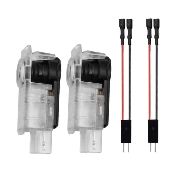 2x Velkomstlys for Audi A4 A5 A6 A7 A8 Q3 Q5 Q7, Laser Dørprojektor Skyggelys [JUN]