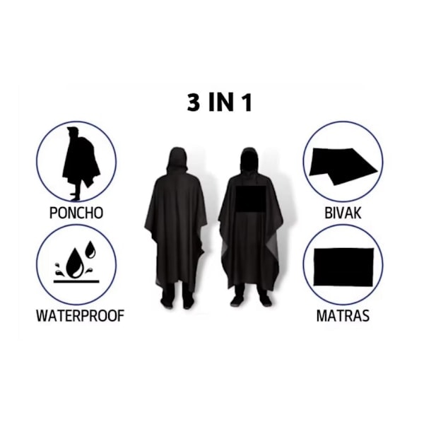 Återanvändbar Regnponcho Vuxen Vattentät Poncho Vattentät Vuxen Lättviktig Vattentät Regnrock för Utomhusvandring Camping Cykling Resor Rosa Pink