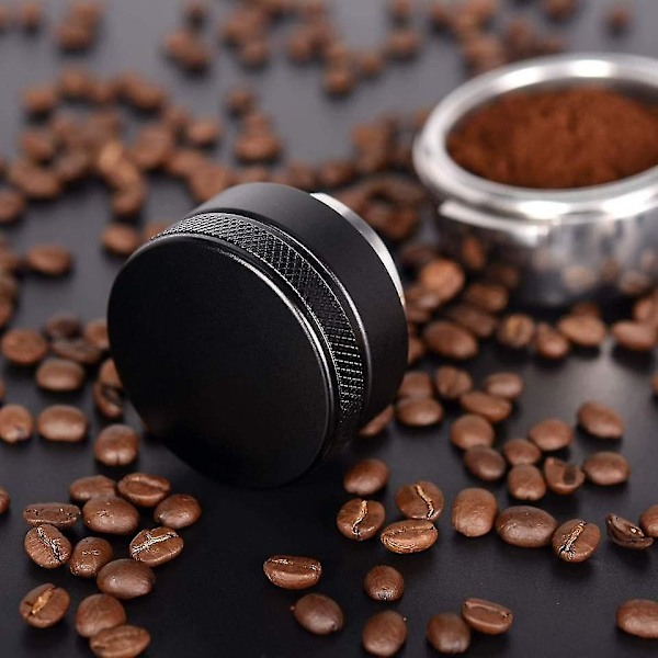 Kaffedistributør, Pulverpresse, Nivelleringsverktøy 58mm Justerbart Grepshåndtak, For Barista Familie Kontor Espresso Kaffemaskin Tilbehør