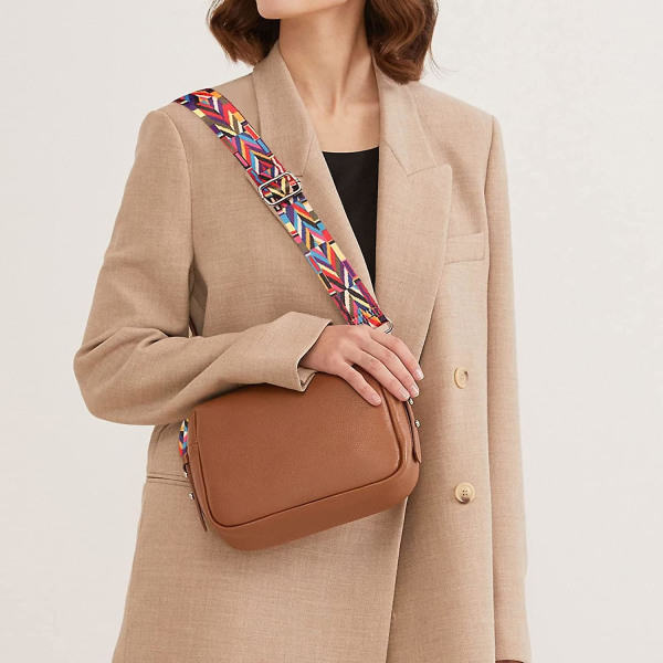 Justerbare skulderstropper med bredde, udskiftningsstropper, 2 taskebånd til håndtasker, lærredsstropper, udskiftningsstropper, crossbody-taske, clutch