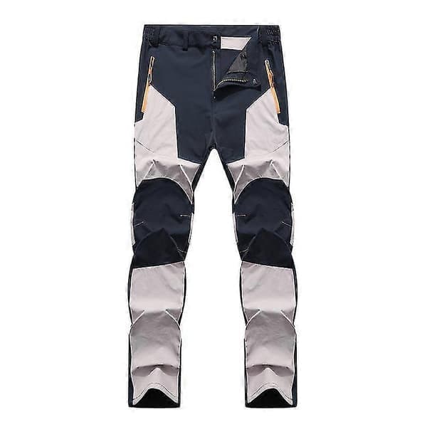 Vindtætte, vandtætte og åndbare hurtigtørrende vandrebukser til mænd Khaki Khaki Khaki 5XL