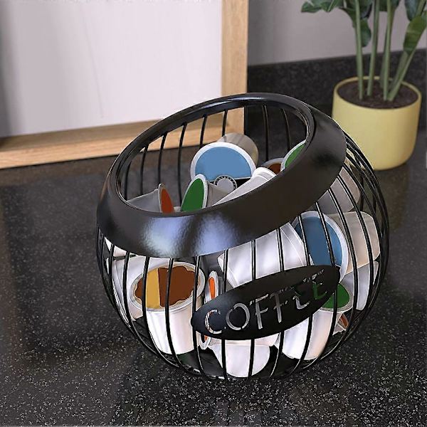 Kaffekapselhållare, Stor Kapacitet K-Cup och Espresso Kaffeorganisatör