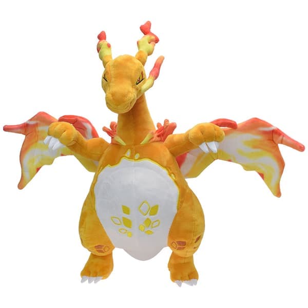 Sisäänrakennettu luuranko Gigantamax Charizard pehmolelu T