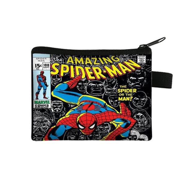 Barne lommebok 10x10 cm - Spiderman 50