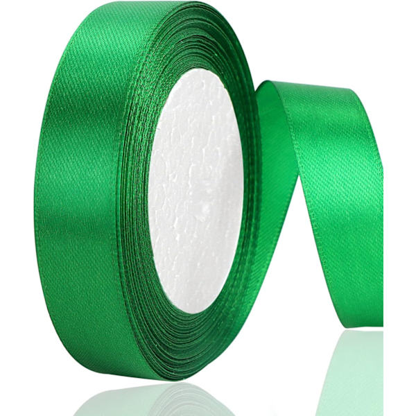 Band, dubbelsidig polyester 20mm*2m green