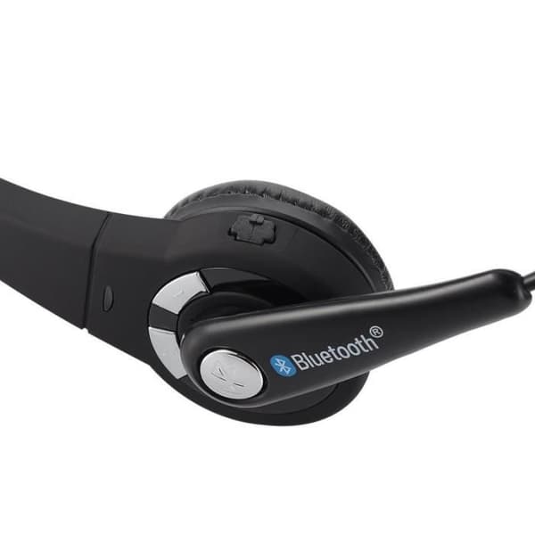 Trådlöst Bluetooth-headset med mikrofon för PC, mobiltelefoner, PS3, f440