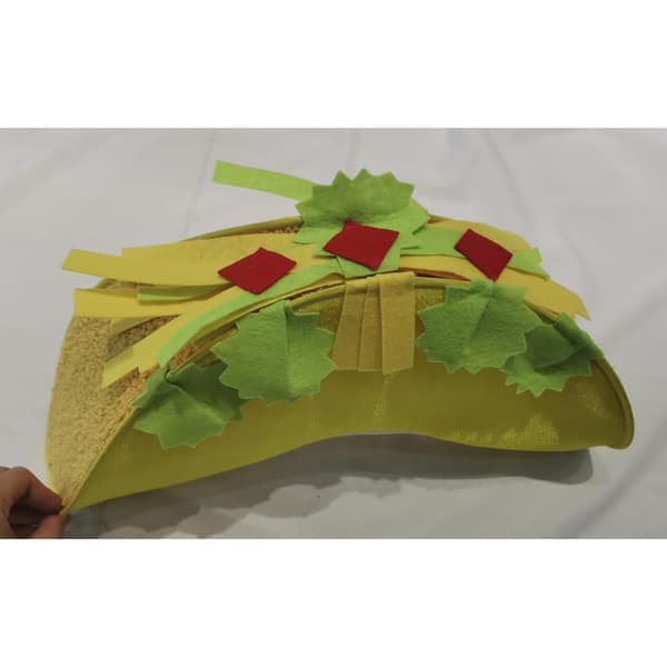 Pizza-hatt, Taco-hatt, Pommes frites-hatt - Mat-hatt Taco Tacos