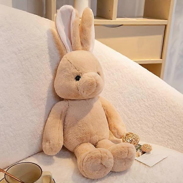 Tecknad kanindocka plyschleksak flickors sängdocka sovkudde gripmaskinsdocka för barndagspresent-lingling}D D