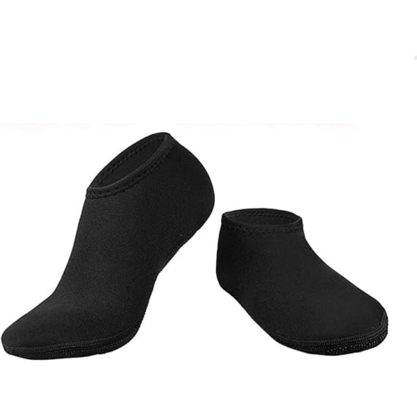 Swimming Socks Black Water Socks Wetsuit Socks Wetsuit Socks Men Women Neoprene Socks(Black,M)