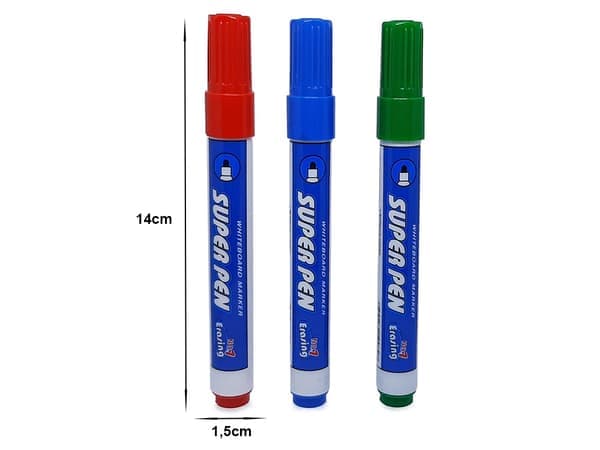 4-pakning - Whiteboardpenner / Whiteboardpenn - 4 farger_jar 75