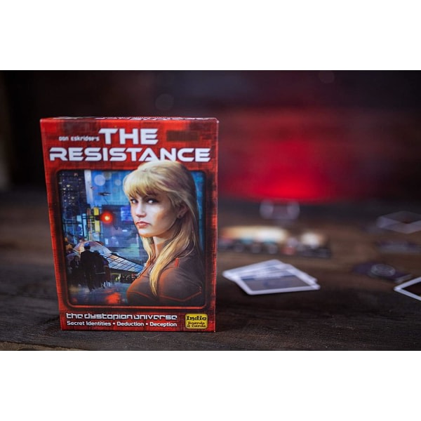Resistance: The Avalon Card Game Mystery Board Game Ages 13+ THE RESISTANCE THE RESISTANCE