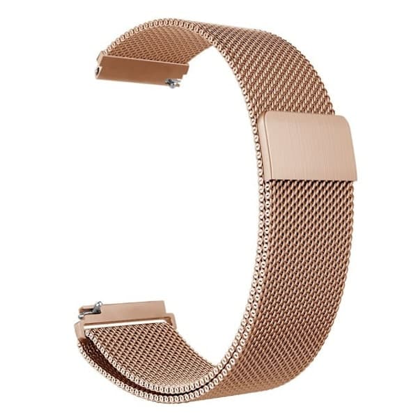 Rustfrit stål Milanese magnetisk armbånd til Garmin venu 2/venu SQ/venu 2S Venu2S Blue
