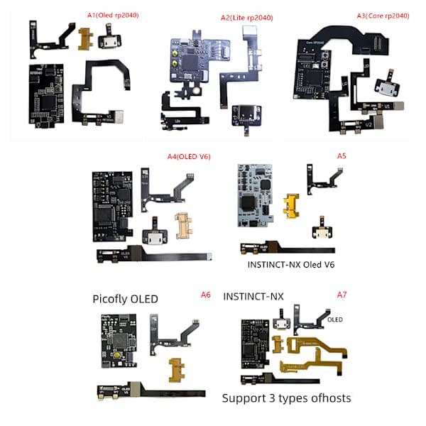 For v4 v5 Chip Oppgraderbar Flashbar Støtte V1 V2 For oled v5 c A3 ONESIZE A3