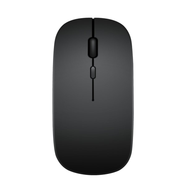Bluetooth-hiiri, langaton ladattava hiiri, Bluetooth-langaton hiiri kannettavalle tietokoneelle/PC:lle/Macille/iPad prolle/tietokoneelle (musta)
