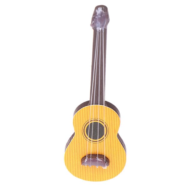 1:12 Dockskåp Miniatyr Gitarr Tillbehör Instrument Dockhus En Storlek