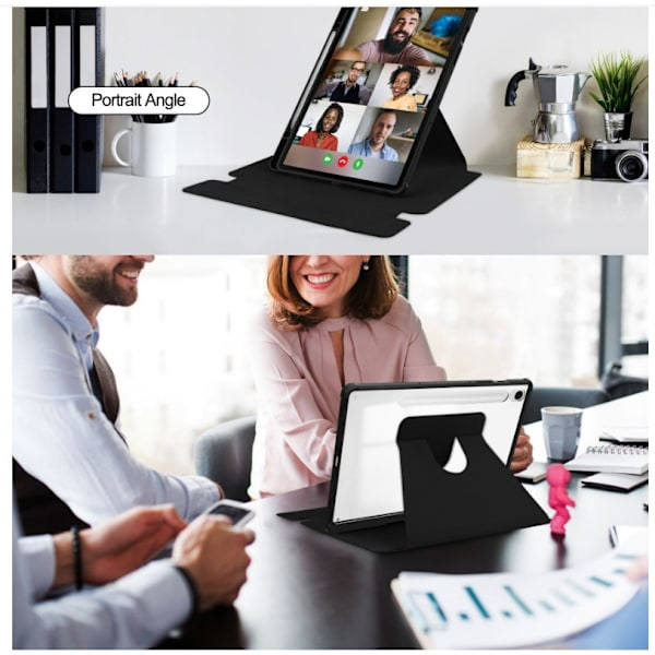 iPad 11 (A16) 2025/iPad 10:e generationen Bluetooth-tangentbordsfodral