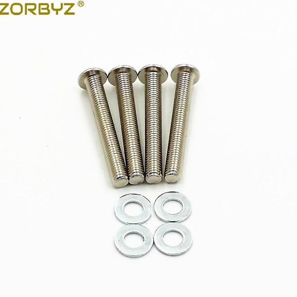 Zorbyz Motorcykel Krom 24cm Sadeltaske Støttestang Stænger Monteringsbeslag Til Kawasaki Vulcan Vn 900 Vn900