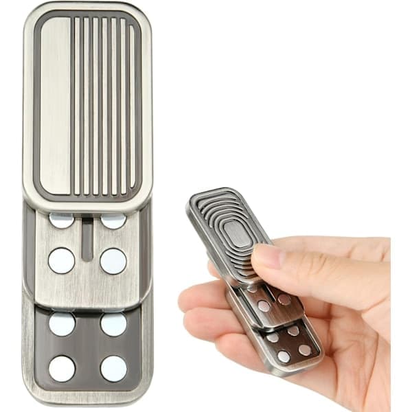 Metal Fidget Slider Legetøj, EDC Fidget Legetøj til Voksne, Stresslindring mod Angst