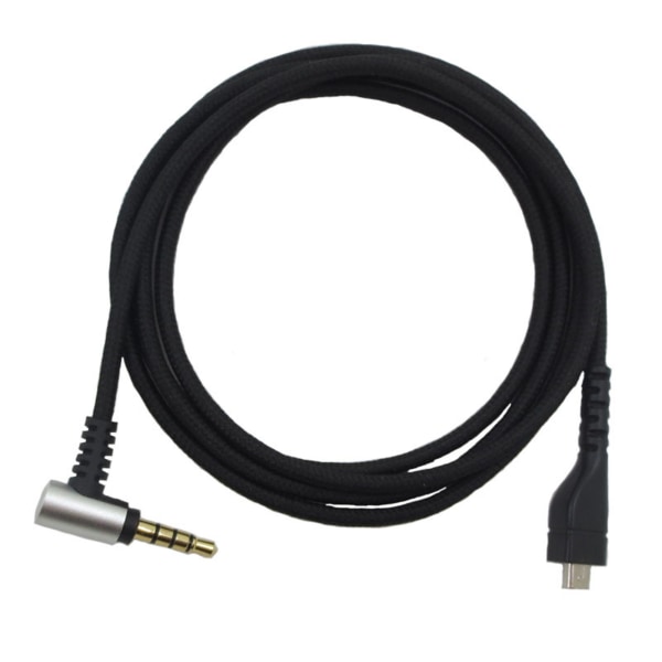 Ljudkabel Stabil överföring Anti-lindning 3,5 mm USB 8-stifts hörlurar Drivrutinsfri Audio AUX-kabel för SteelSeries Arctis 3/5/7/ Pro