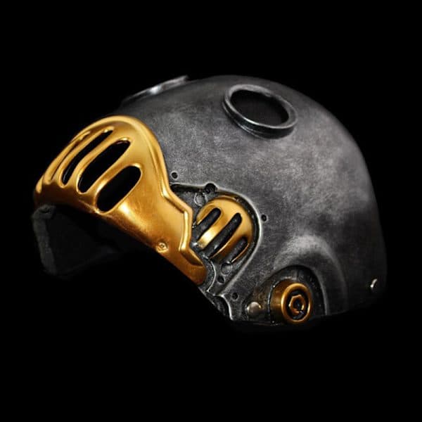 Halloween Steampunk Urværk Resin Maske Samlerudgave Wi A2 A2