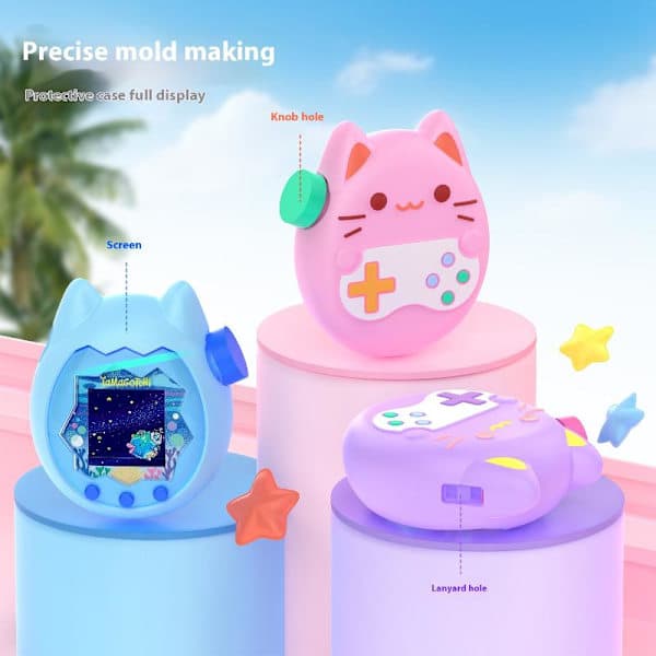 Tamagotchi Paradise Spelkonsol Mjukt Skydd Flytande Silikon Pr A3 A3