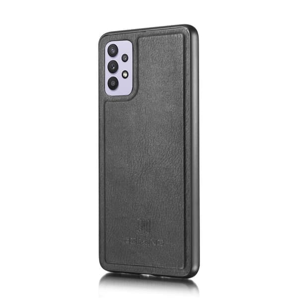 Kompatibel med Samsung Galaxy A32 5G - DG.MING 2i1 Magnetisk Etui - Sort Sort Black Svart