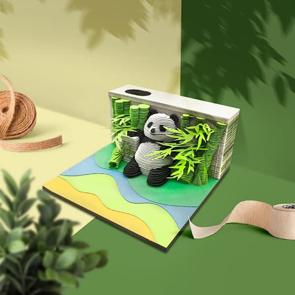 Timepiece Kalender 2026 Skrivebordskalender 3D Avrivningskalender Pa A