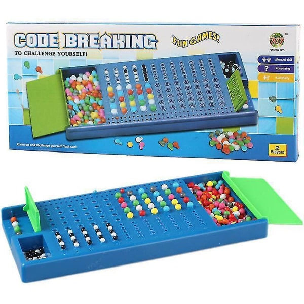 Brætspil Master Mind-spil med farvebræt og brætspil