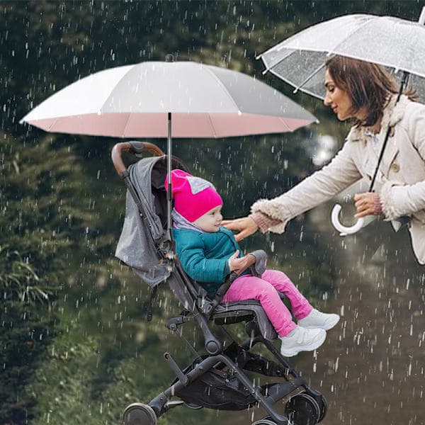 Barnvagnsparasoll Rosa Pink