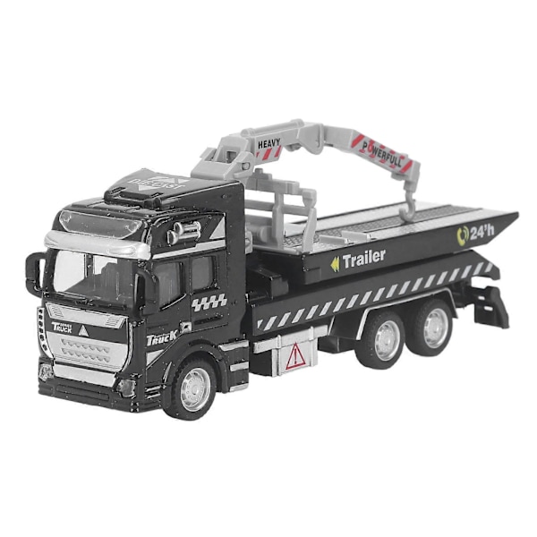 Polisens Dragningsbil Modell Metall Legering 19.9cm Längd Räddning Drag tillbaka Stora Dragningsbilar Modell Leksak